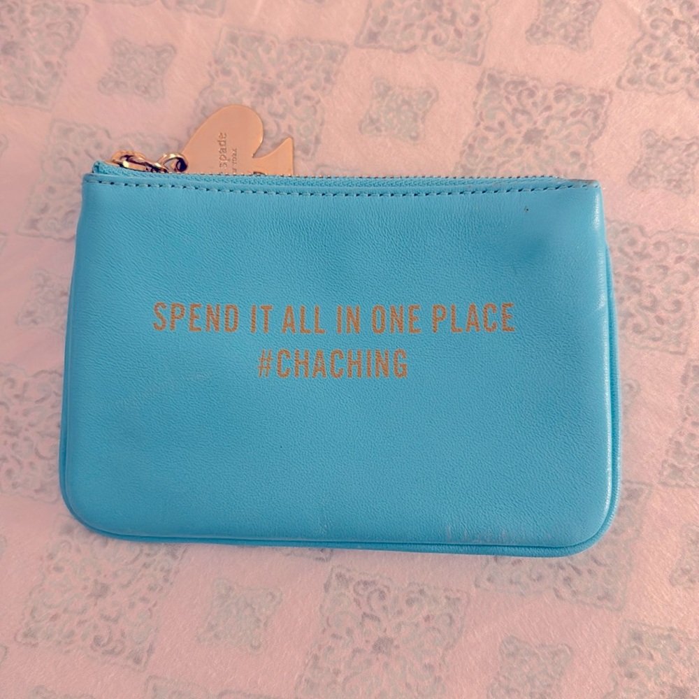 Kate Spade Coin Pouch, Blue